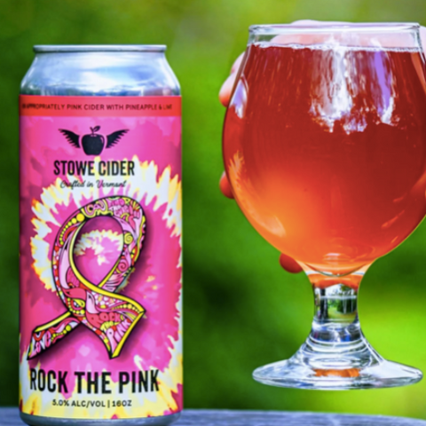 Stowe Cider Rock The Pink