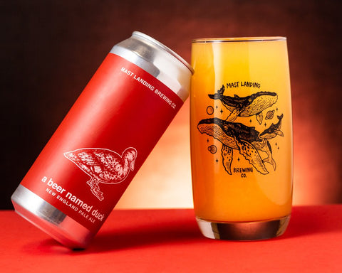 Mast Landing Beer Named Duck