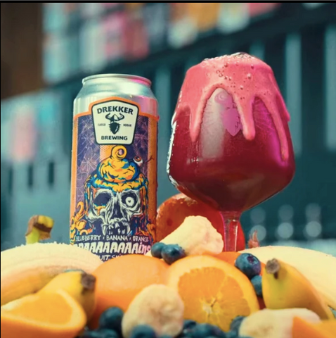 Drekker Brewing Blueberry Banana Orange Braaaaaaaains