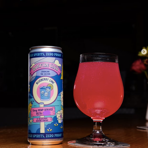 Belleflower Bonfire Club Blueberry Lime THC