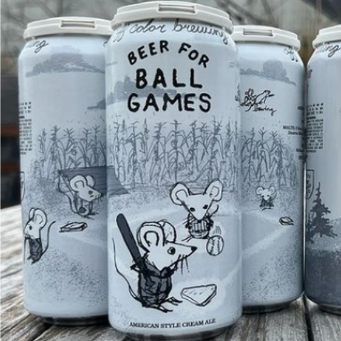 Off Color Brewing Beer For Ball Games