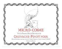 Micro-Cosme Grenache-Pinot Noir