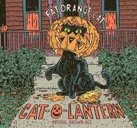 Fat Orange Cat Cat-O-Lantern
