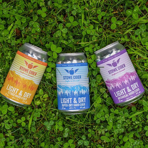 Stowe Cider Light & Dry Variety Pack