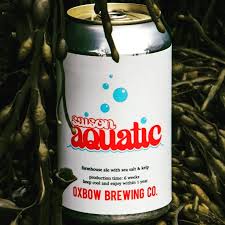 Oxbow Brewing Saison Aquatic