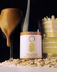 Equilibrium Triple Stacked Coconut Cake