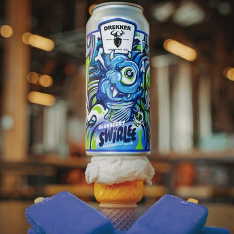Drekker Brewing Swirlee Blueberry Creamsicle