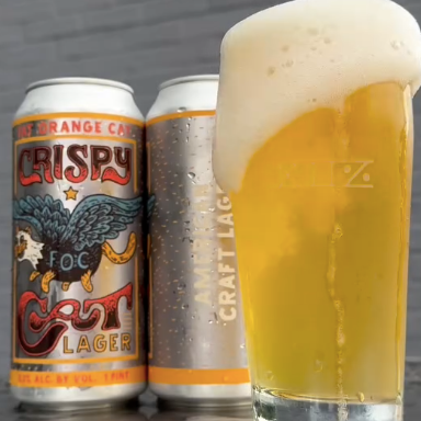 Fat Orange Cat Crispy Cat Lager
