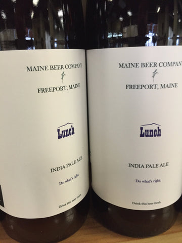 Maine Beer Company Lunch