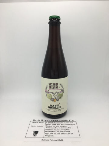 Sasanoa Back River Farmhouse Ale