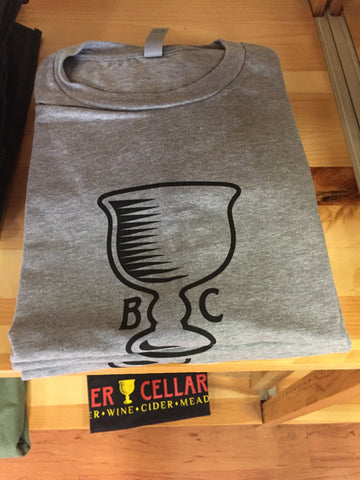 Bier Cellar Chalice Grey T Shirt