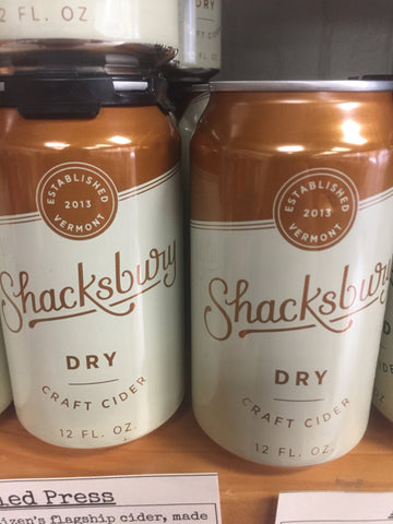 Shacksbury Dry Cider